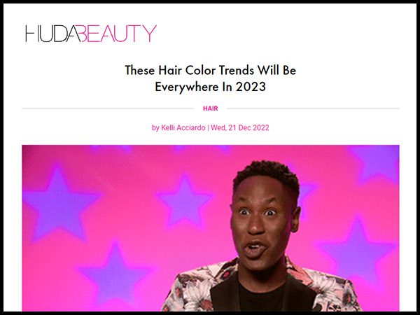 HudaBeauty 2023 Color Trends