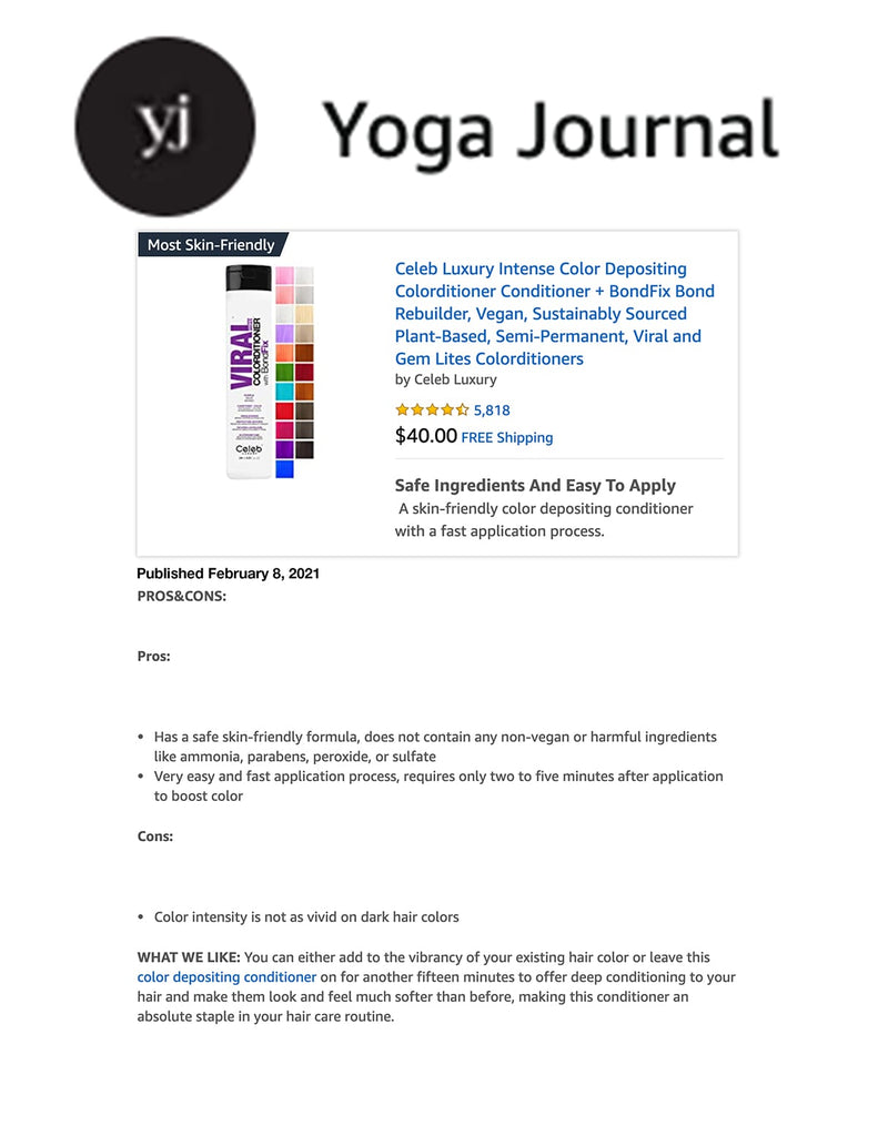 Yoga Journal – February 8, 2021