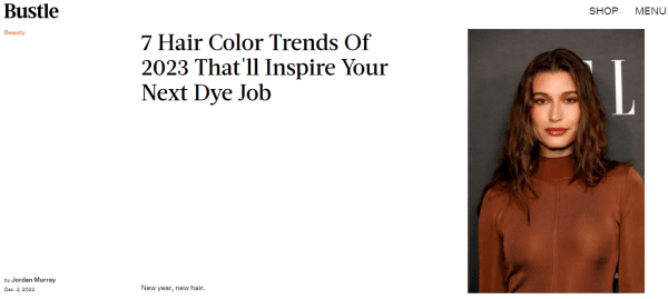 7 Hair Color Trends of 2023 That’ll Inspire Your Next Dye Job