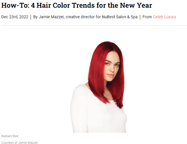 How-To: 4 Hair Color Trends for the New Year