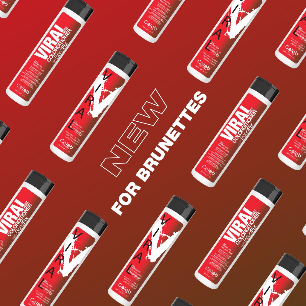 VIRAL RED FOR BROWN HAIR COLORDITIONER - Celeb Luxury
