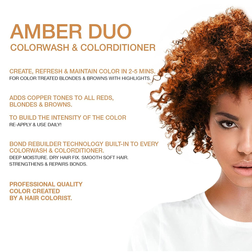 AMBER COPPER BROWN® HEALTHY COLOR DUO - Celeb Luxury
