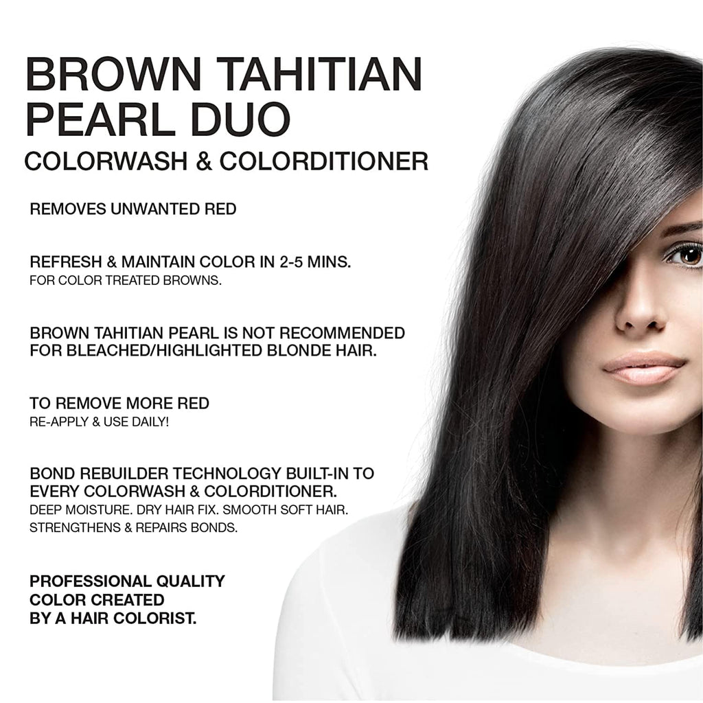 BROWN TAHITIAN PEARL DARK BROWN/BLACK® HEALTHY COLOR DUO - Celeb Luxury