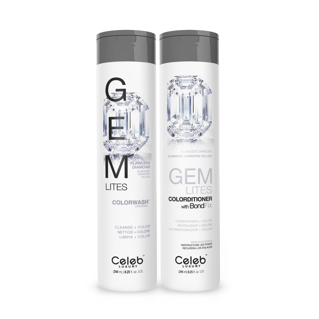 FLAWLESS DIAMOND PLATINUM BLONDE® HEALTHY COLOR DUO - Celeb Luxury