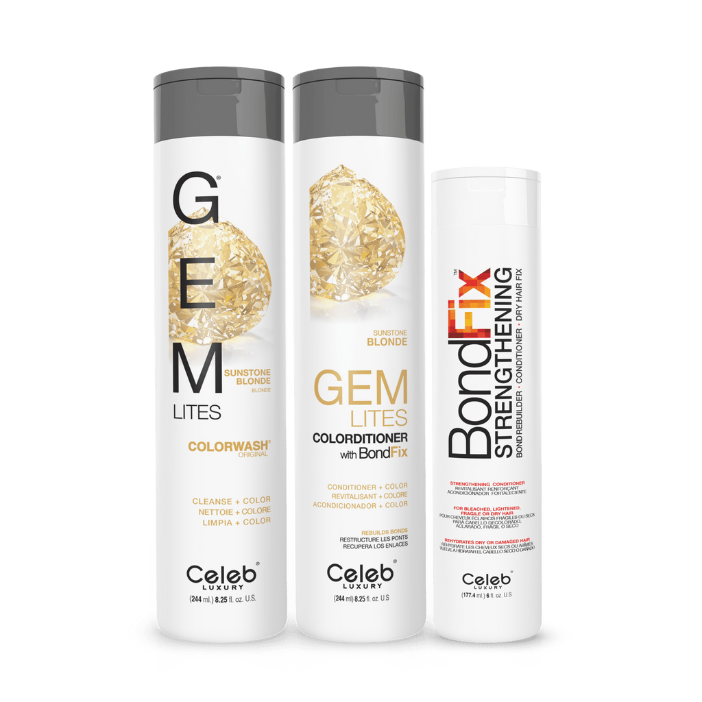 SUNTONE LIGHT GOLDEN BLONDE® HEALTHY COLOR BUNDLE - Celeb Luxury