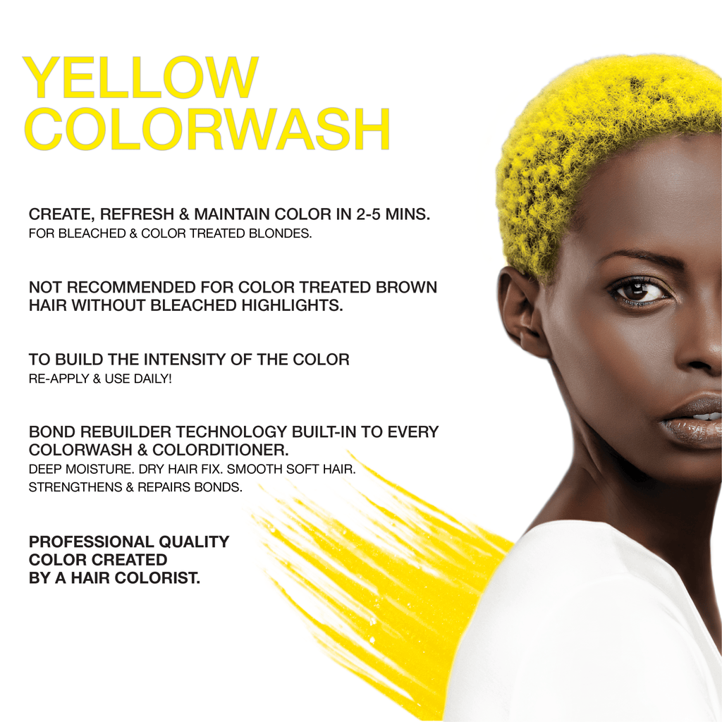 VIVID YELLOW COLORWASH - Celeb Luxury