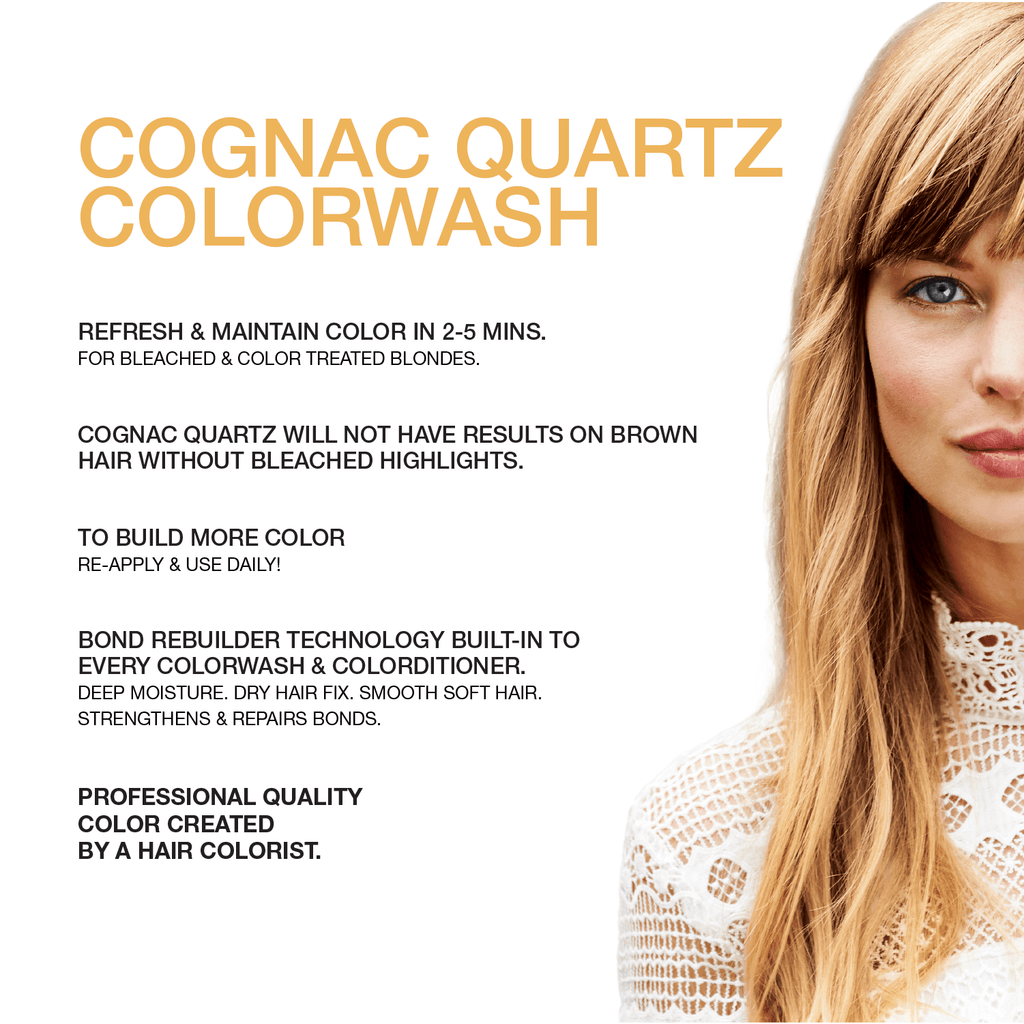 COGNAC QUARTZ CARAMEL BLONDE® COLORWASH - Celeb Luxury