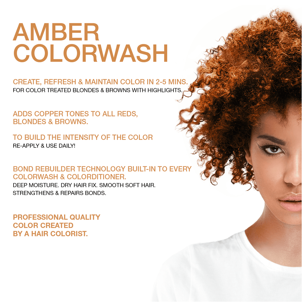 AMBER COPPER BROWN® COLORWASH - Celeb Luxury