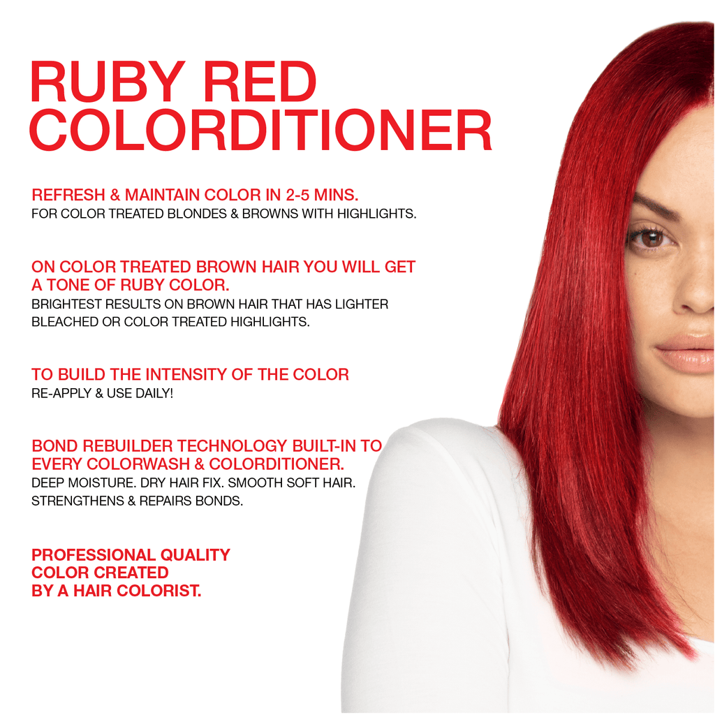 RUBY BRIGHT RED® COLORDITIONER - Celeb Luxury