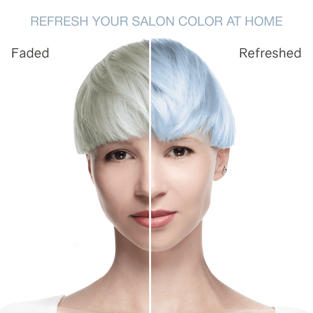 PASTEL BABY BLUE COLORWASH + BONDFIX - Celeb Luxury
