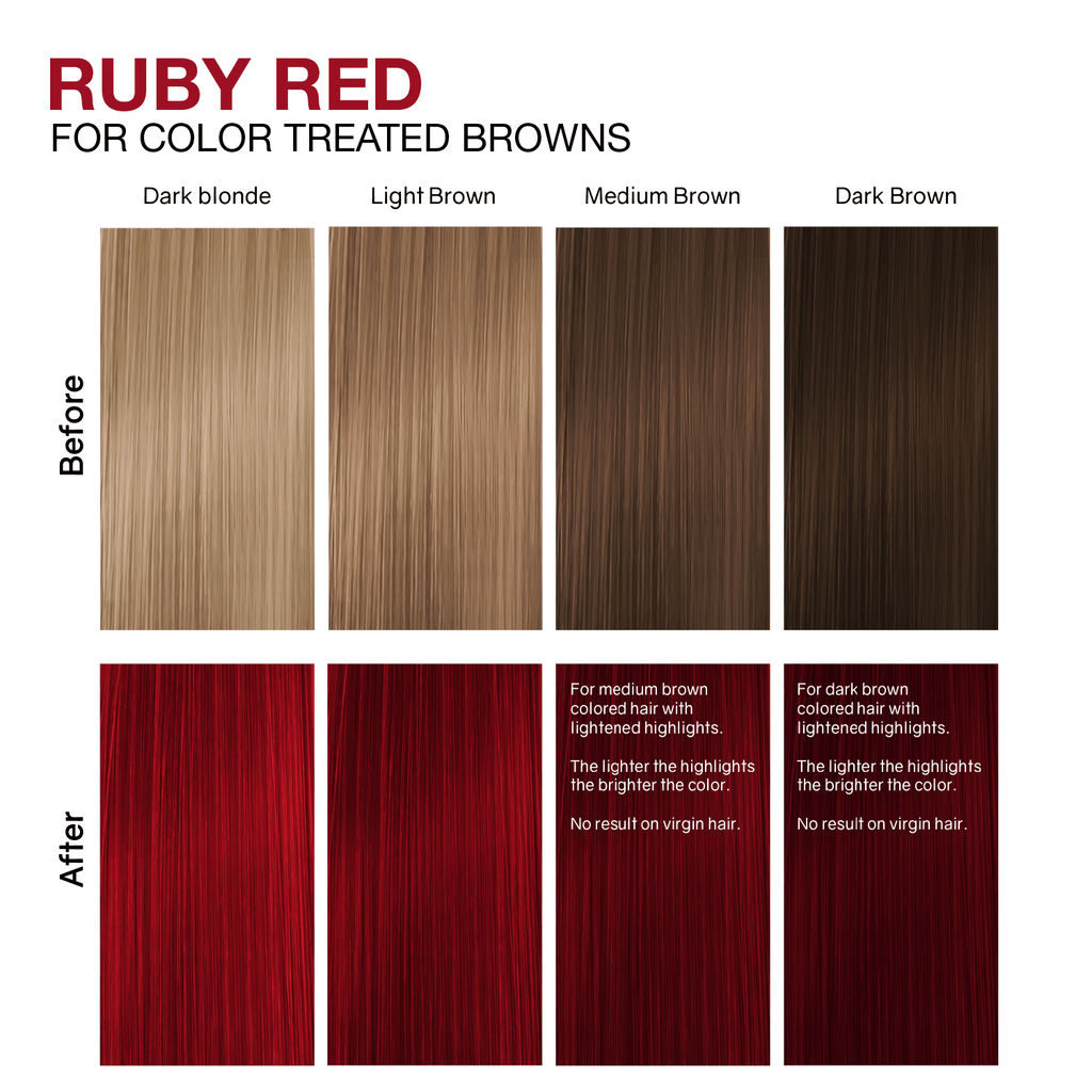 RUBY BRIGHT RED® COLORWASH - Celeb Luxury