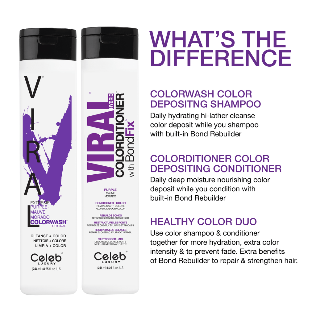 VIVID PURPLE COLORDITIONER - Celeb Luxury