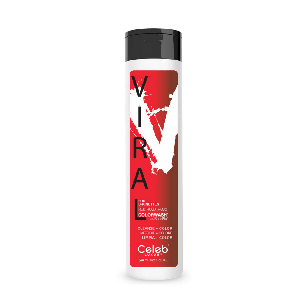 VIRAL RED FOR BROWN HAIR COLORWASH - Celeb Luxury