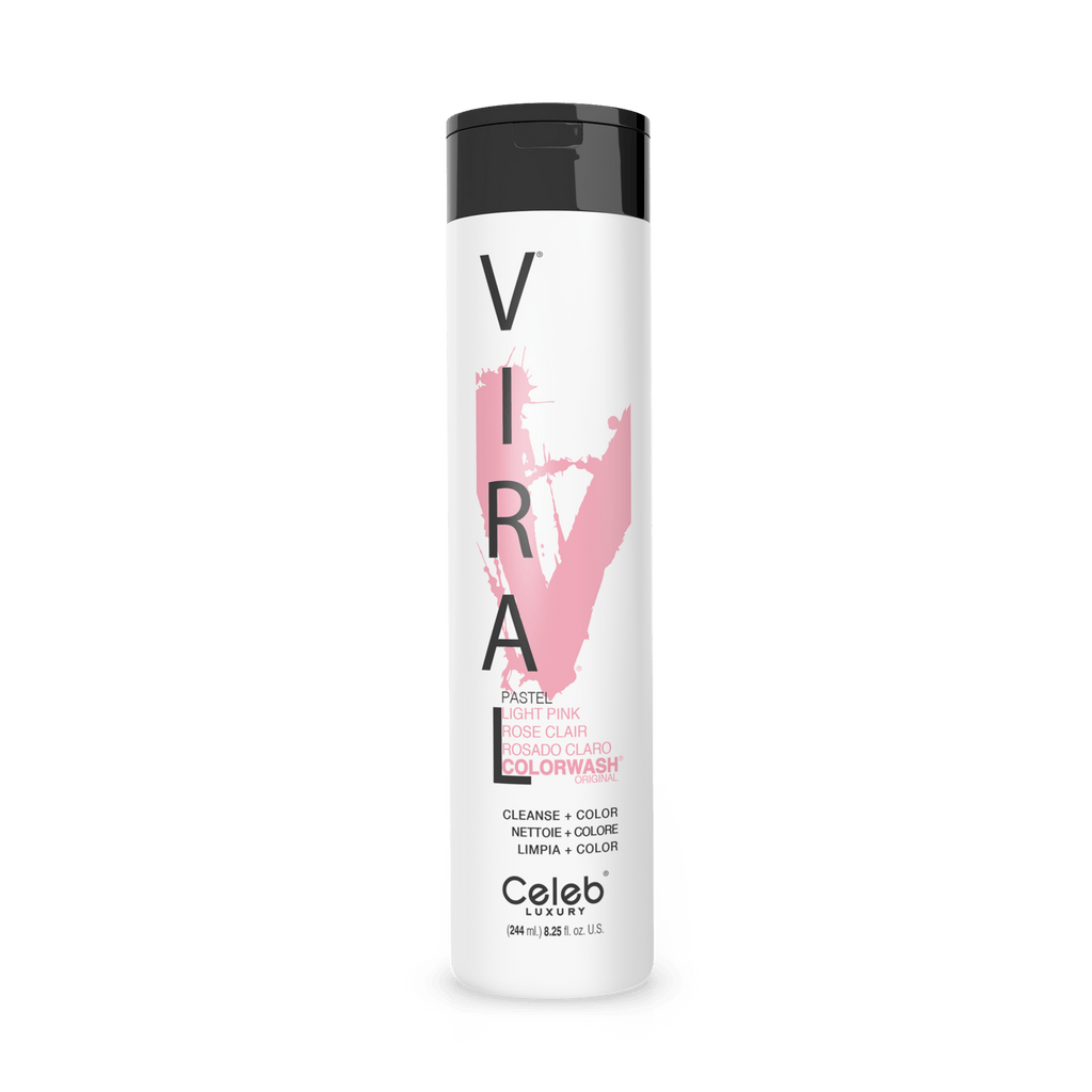 PASTEL LIGHT PINK COLORWASH - Celeb Luxury