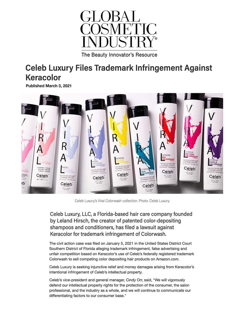 Global Cosmetic Industry – March 3, 2021