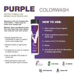 VIRAL PURPLE FOR BROWN HAIR COLORWASH - Celeb Luxury