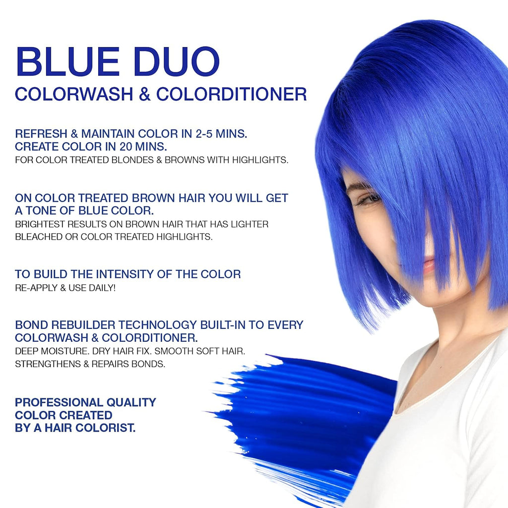 VIVID BLUE HEALTHY COLOR DUO - Celeb Luxury