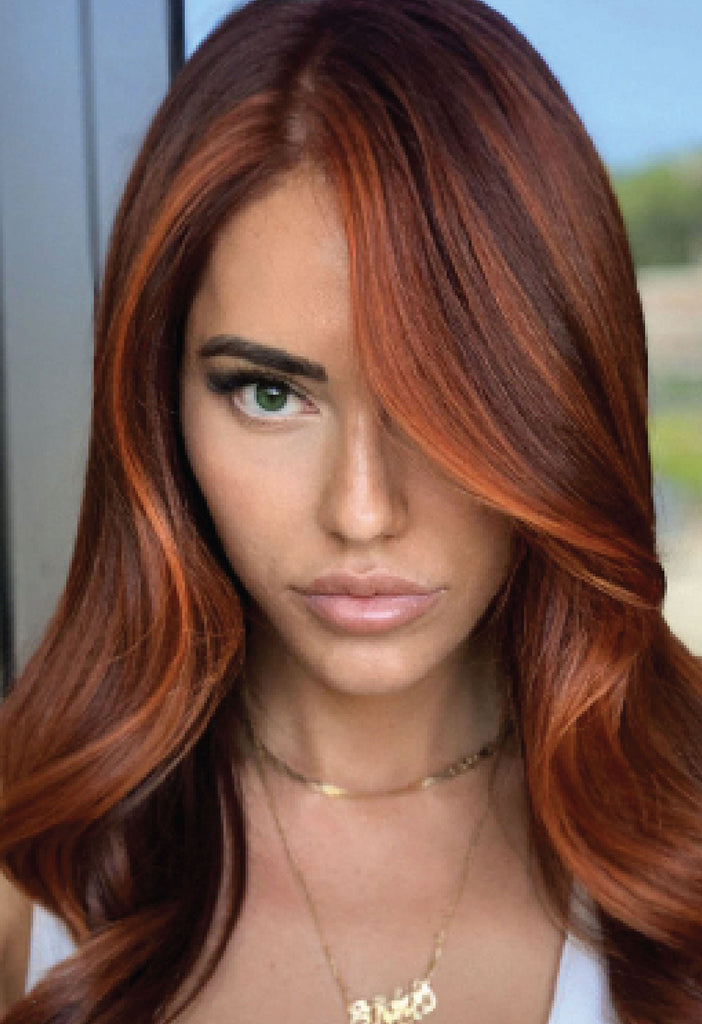 GO FROM BROWN TO COPPER WITH VIRAL COPPER FOR BRUNETTES!