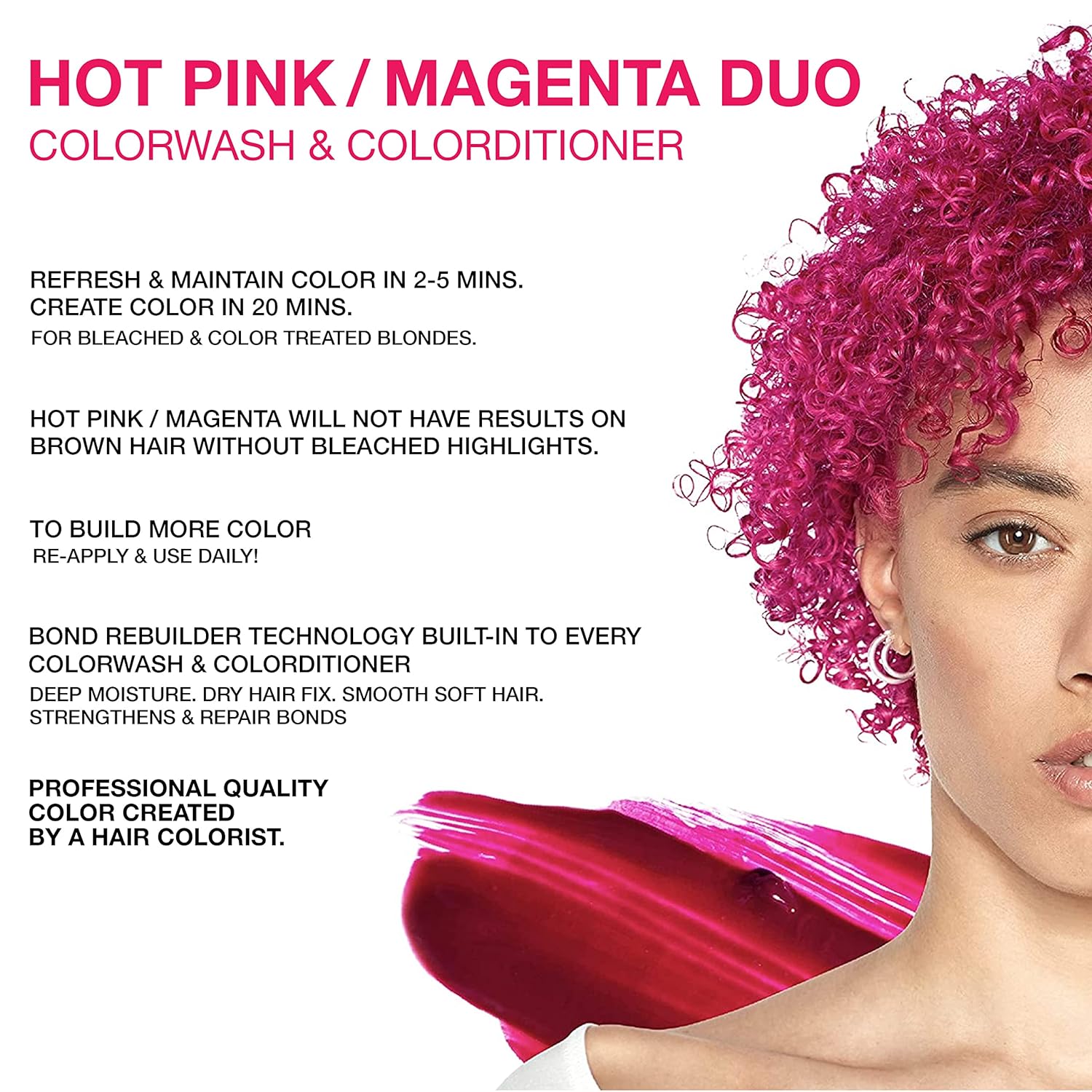 VIVID HOT PINK/MAGENTA HEALTHY COLOR DUO - Celeb Luxury