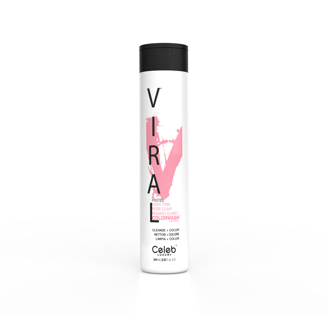 Viral Light Pink Colorwash Shampoo