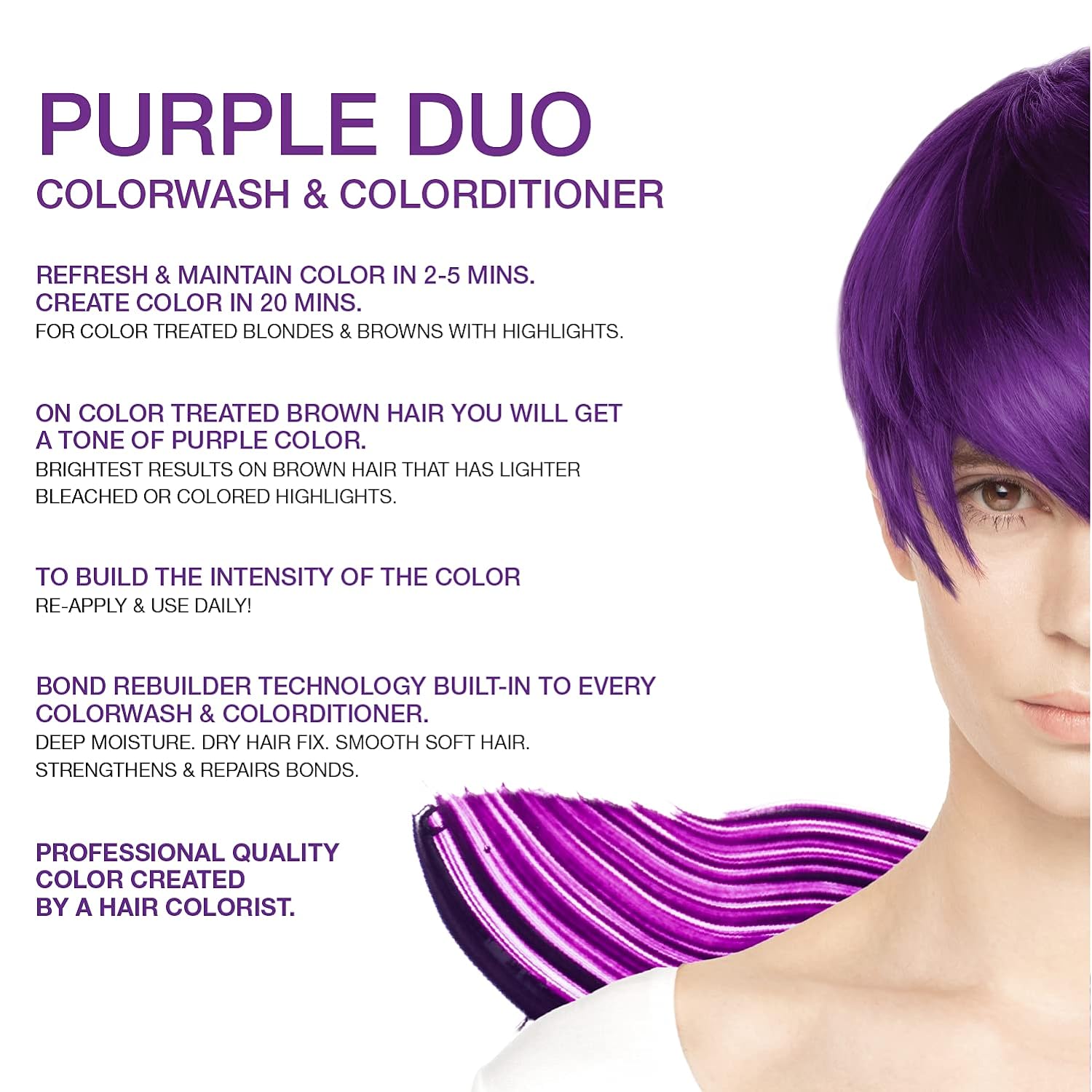 VIVID PURPLE HEALTHY COLOR DUO - Celeb Luxury