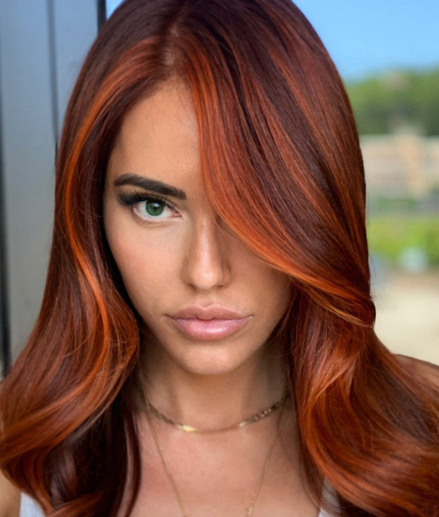 GO FROM BROWN TO COPPER WITH VIRAL COPPER FOR BRUNETTES!