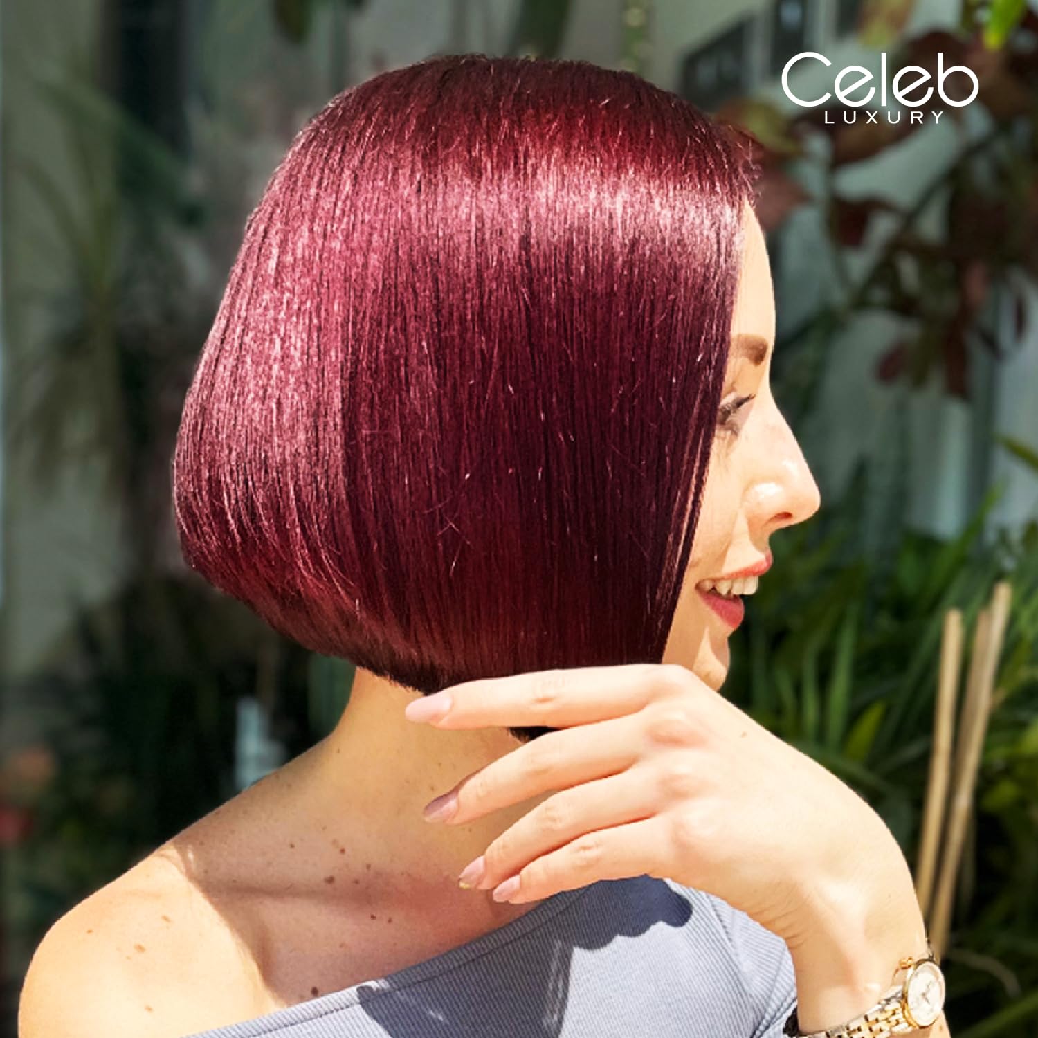 VIRAL RED FOR BROWN HAIR COLORDITIONER - Celeb Luxury