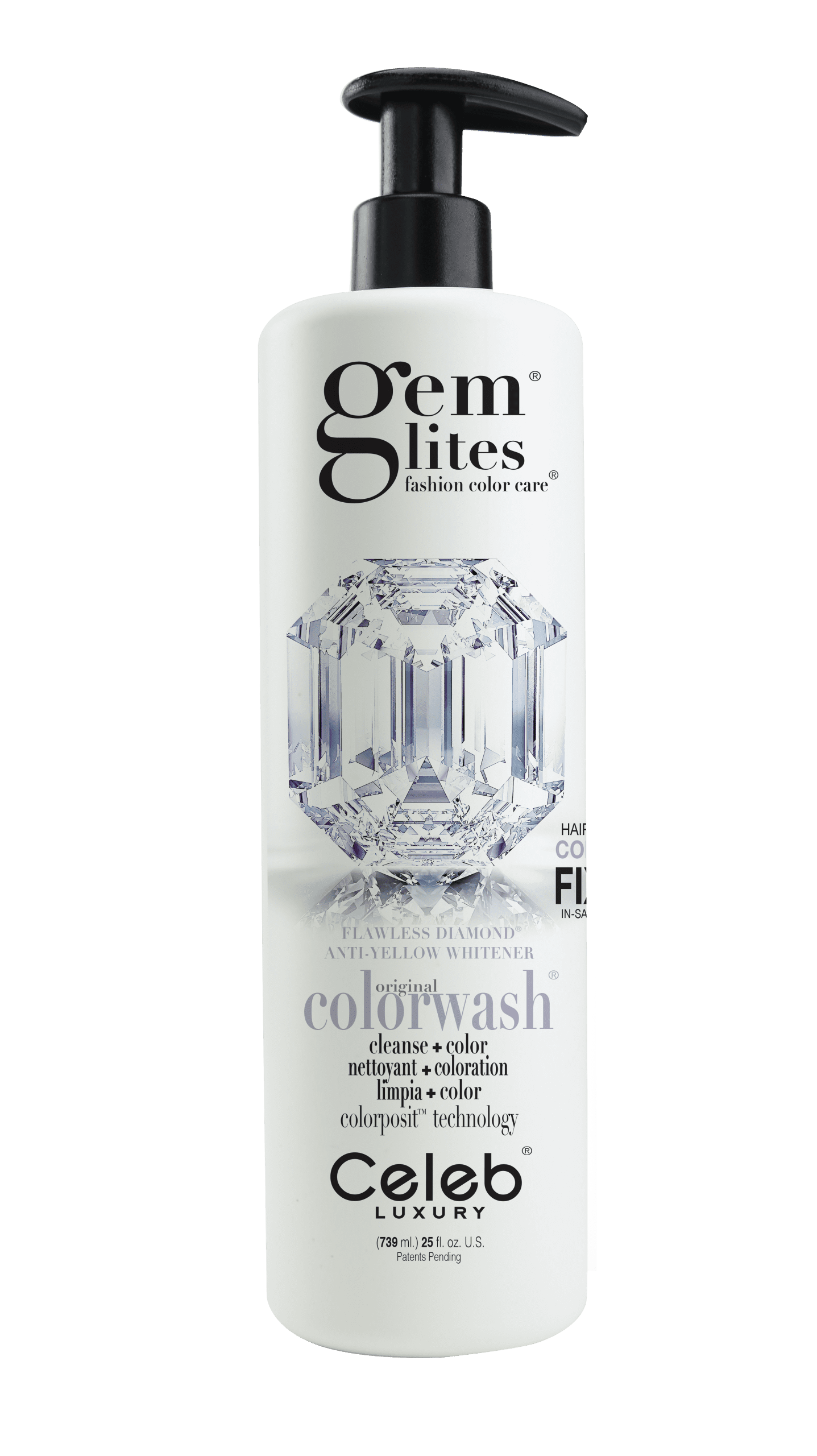FLAWLESS DIAMOND PLATINUM BLONDE® COLORWASH 25 fl. oz. - Celeb Luxury