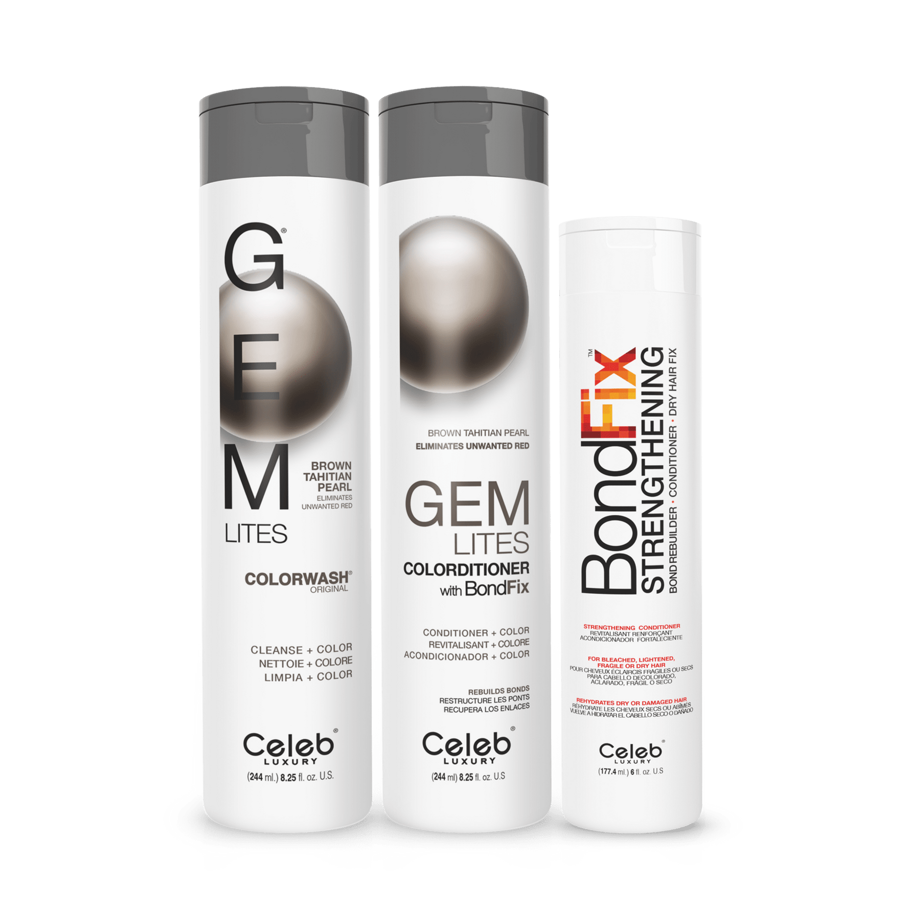 BROWN TAHITIAN PEARL DARK BROWN/BLACK® HEALTHY COLOR BUNDLE - Celeb Luxury