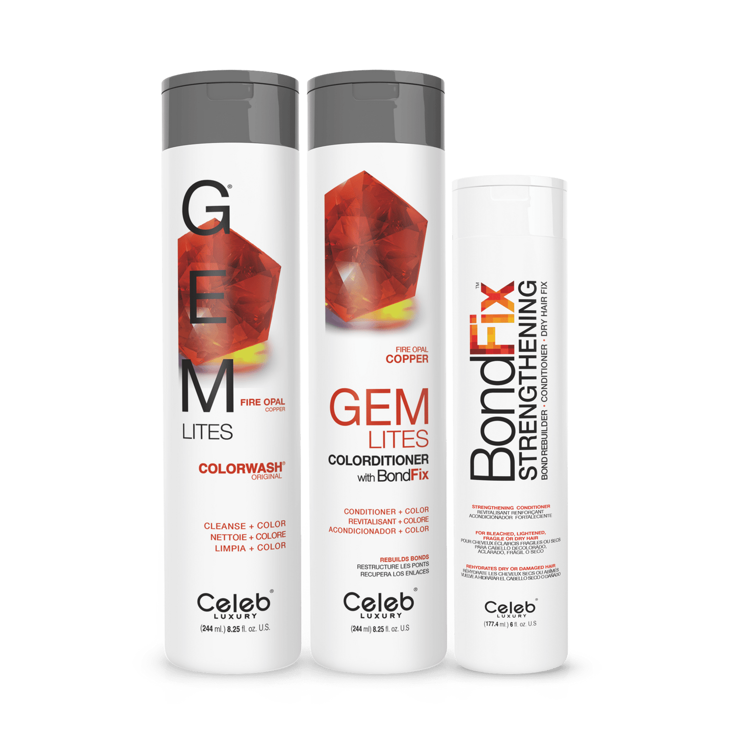 FIRE OPAL COPPER® HEALTHY COLOR BUNDLE - Celeb Luxury