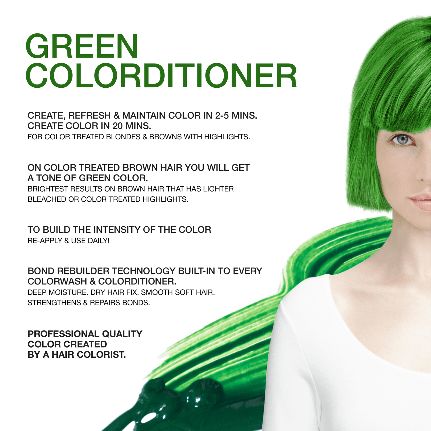 VIVID GREEN COLORDITIONER - Celeb Luxury
