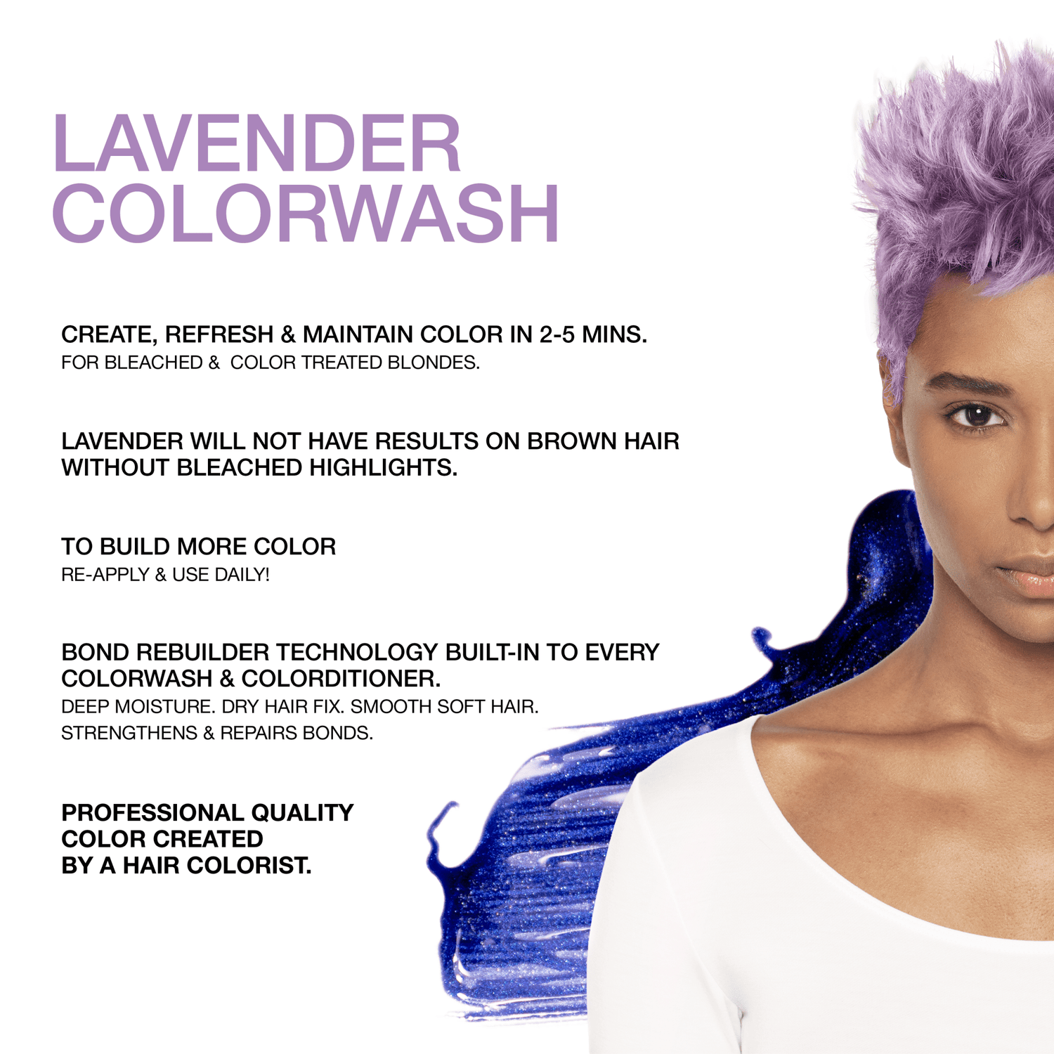 PASTEL LAVENDER COLORWASH - Celeb Luxury