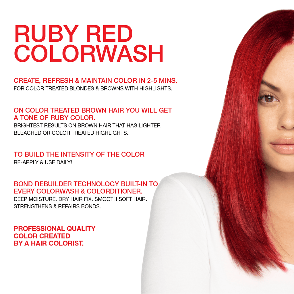 RUBY BRIGHT RED® COLORWASH - Celeb Luxury
