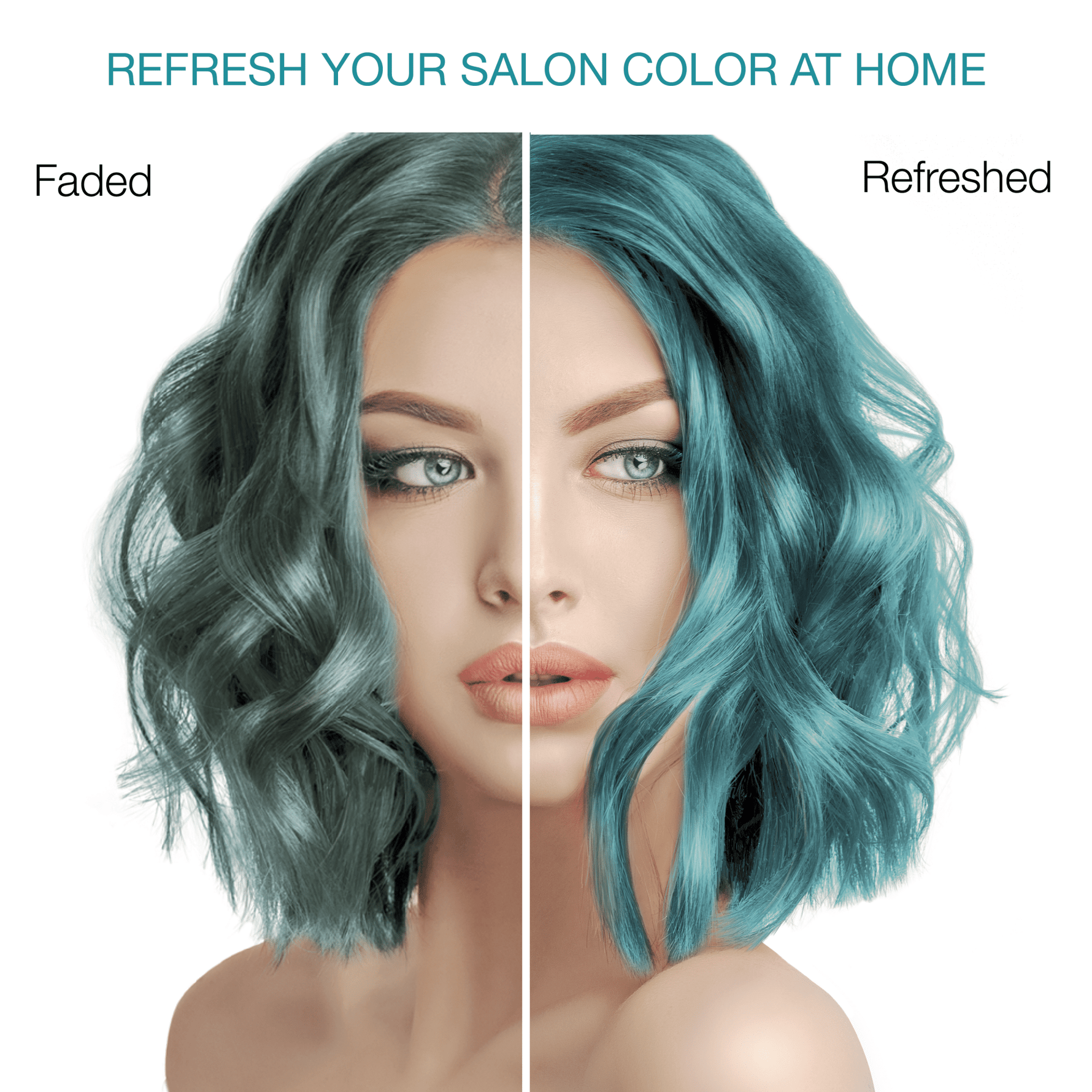 VIVID TEAL COLORWASH - Celeb Luxury