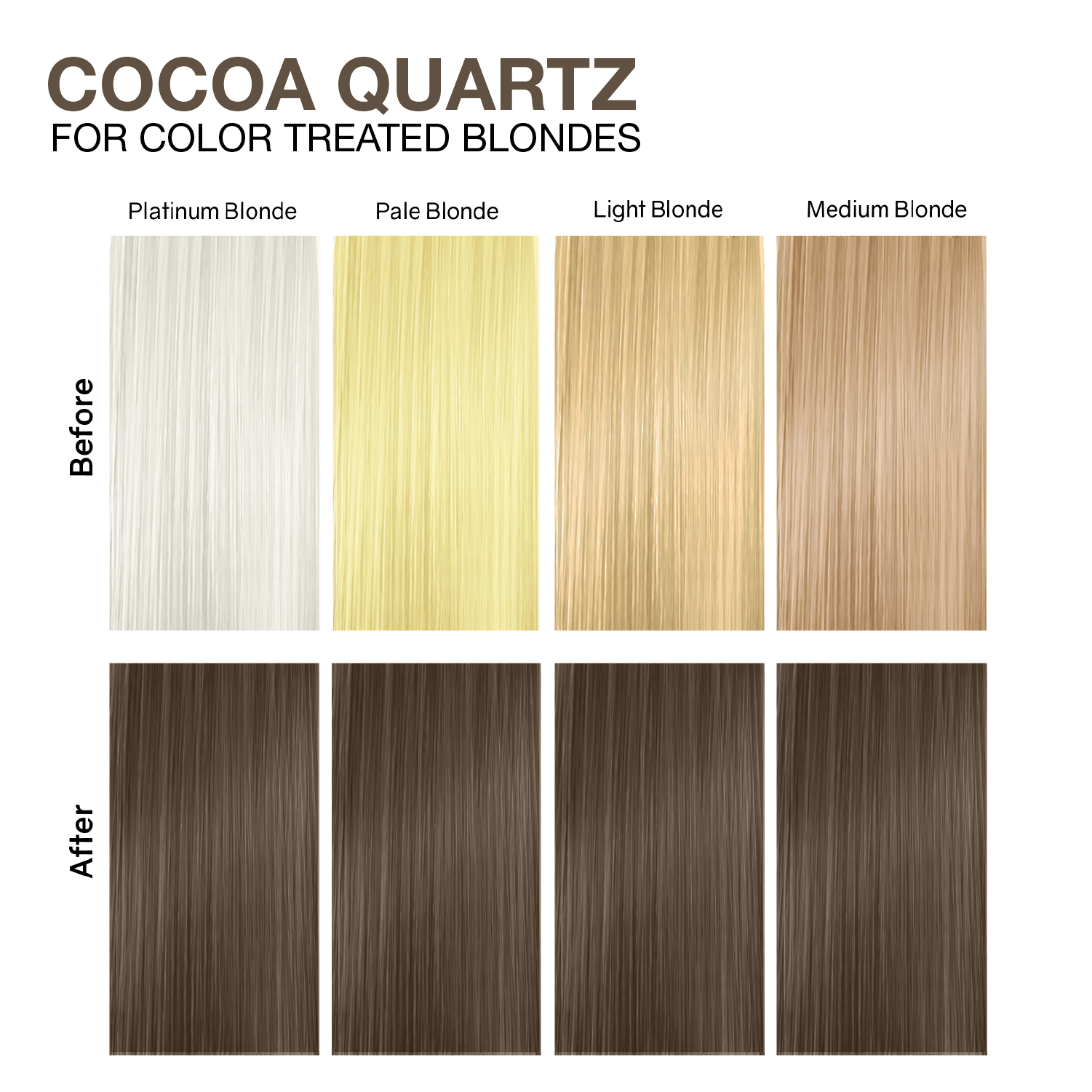 COCOA QUARTZ LIGHT BROWN® COLORDITIONER - Celeb Luxury