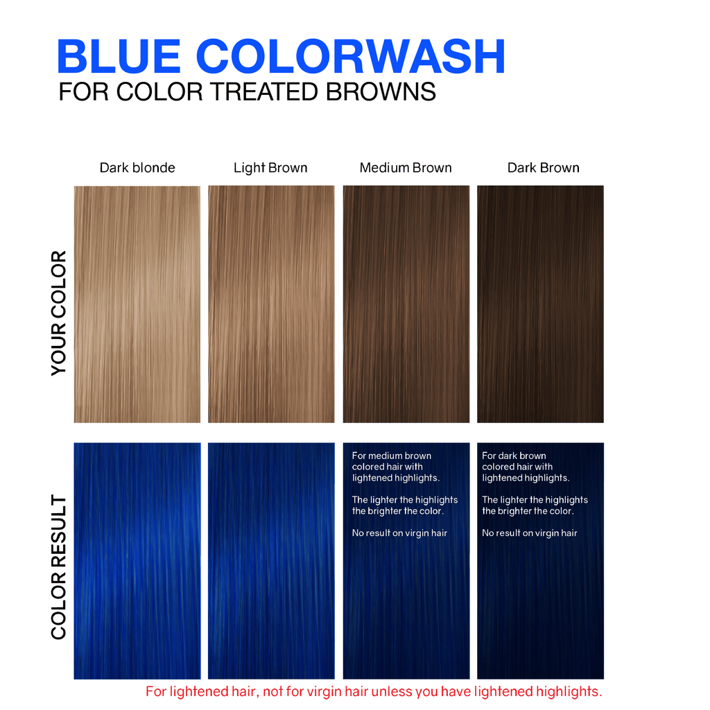 VIVID BLUE COLORWASH 25 fl. oz. - Celeb Luxury