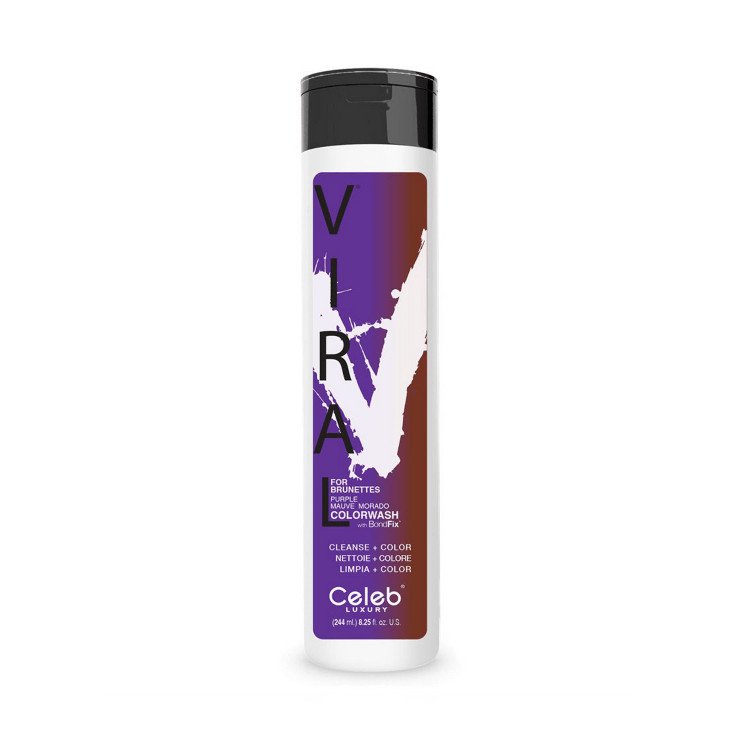 VIRAL PURPLE FOR BROWN HAIR COLORWASH - Celeb Luxury