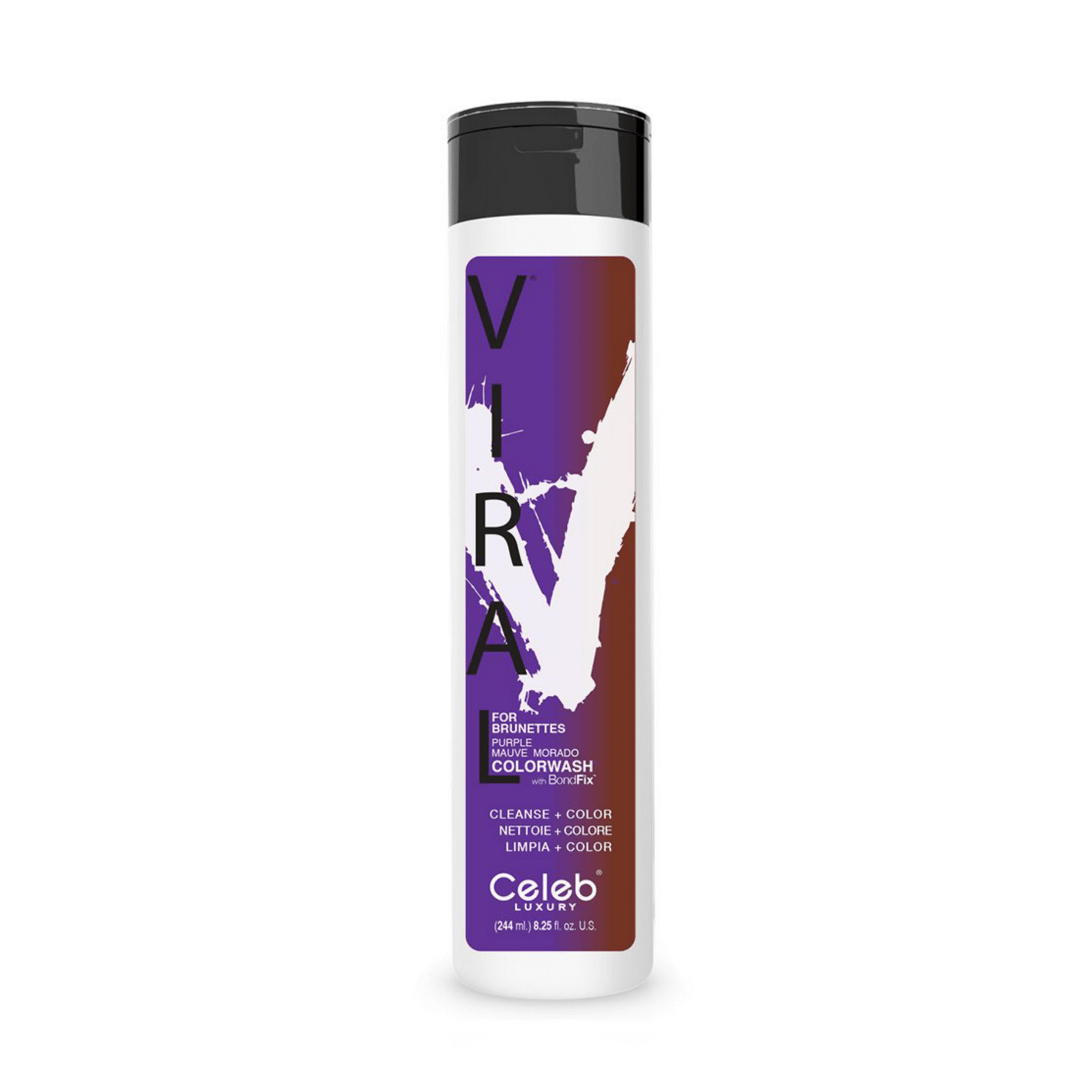 VIRAL PURPLE FOR BROWN HAIR COLORWASH - Celeb Luxury