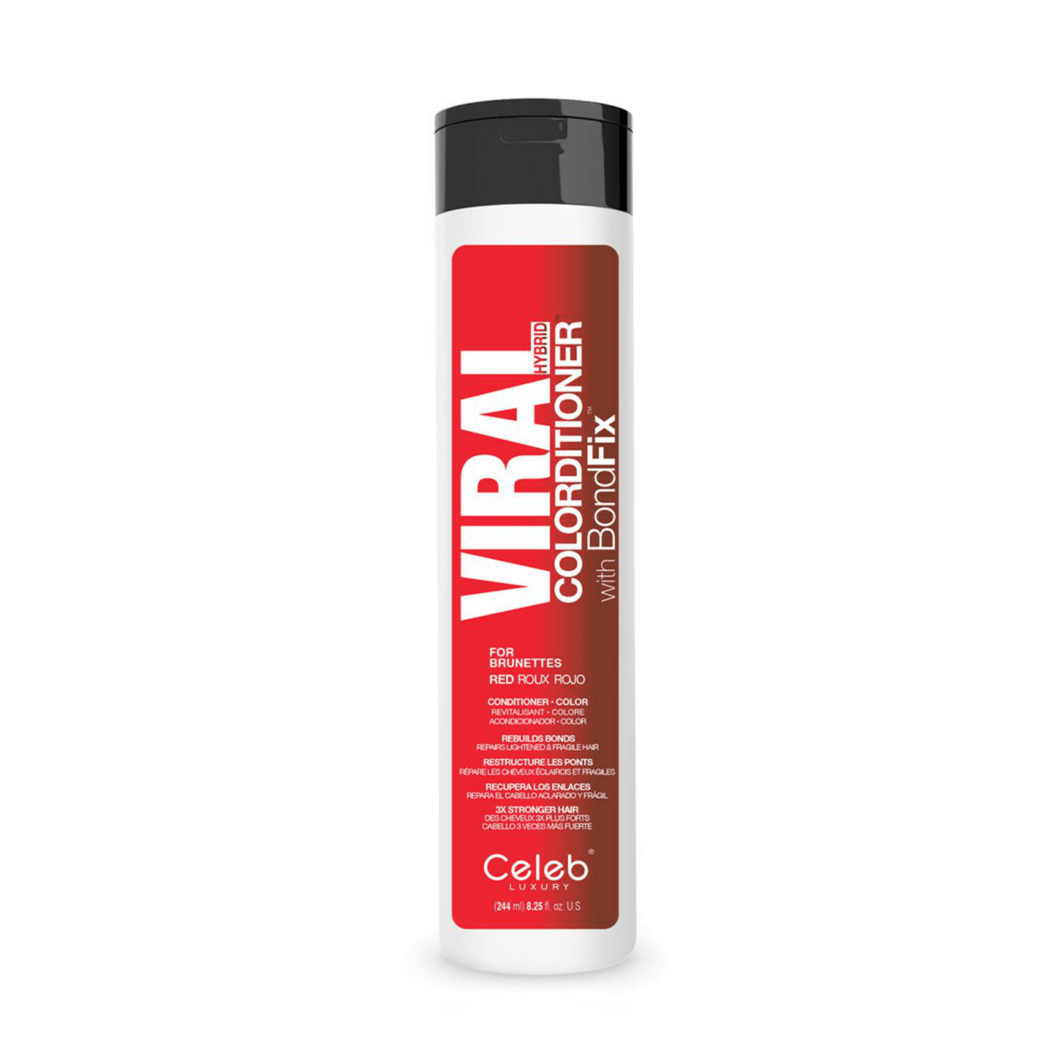 VIRAL RED FOR BROWN HAIR COLORDITIONER - Celeb Luxury