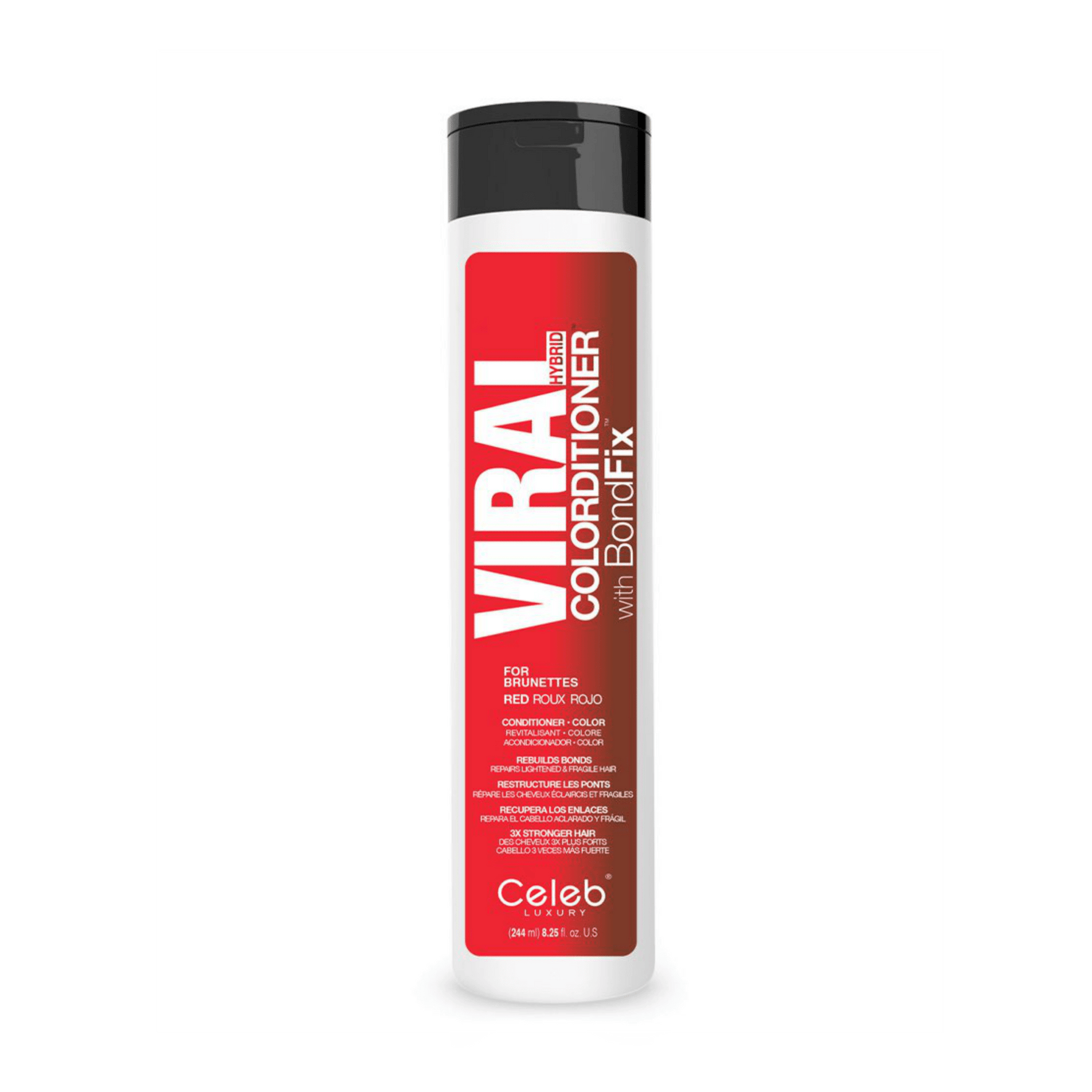 VIRAL RED FOR BROWN HAIR COLORDITIONER - Celeb Luxury