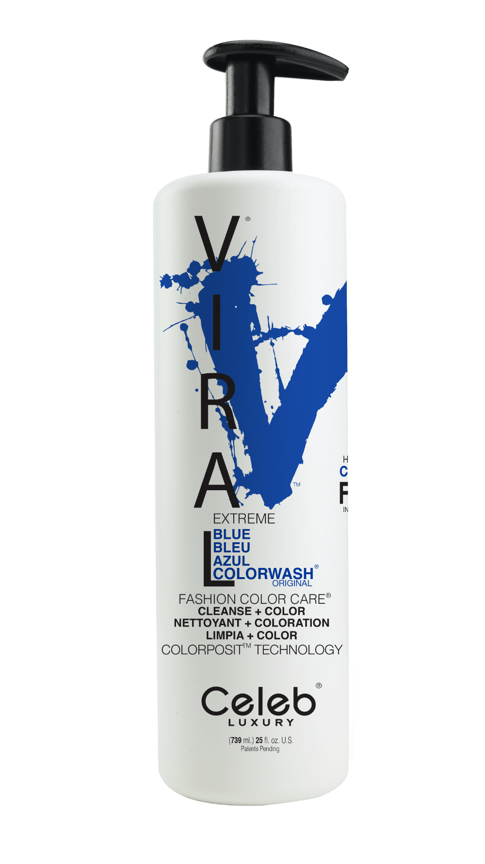 VIVID BLUE COLORWASH 25 fl. oz. - Celeb Luxury