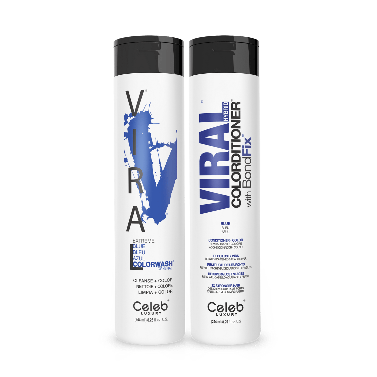 VIVID BLUE HEALTHY COLOR DUO - Celeb Luxury