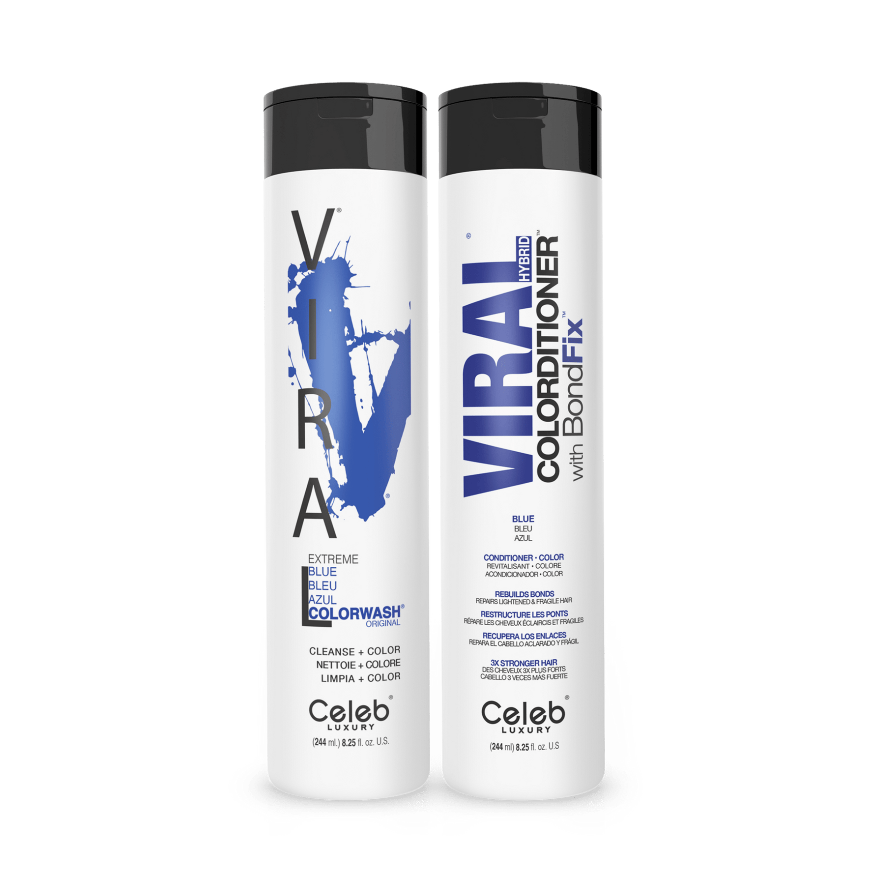 VIVID BLUE HEALTHY COLOR DUO - Celeb Luxury