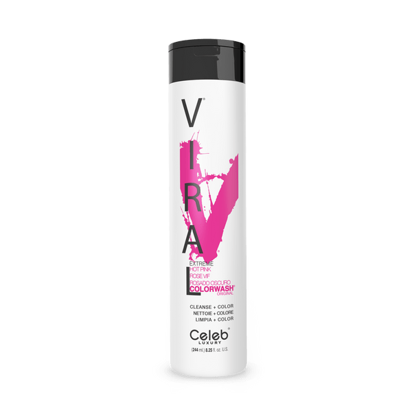 VIVID HOT PINK COLORWASH - Celeb Luxury