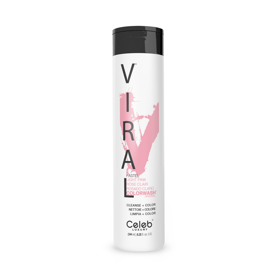 PASTEL LIGHT PINK COLORWASH - Celeb Luxury