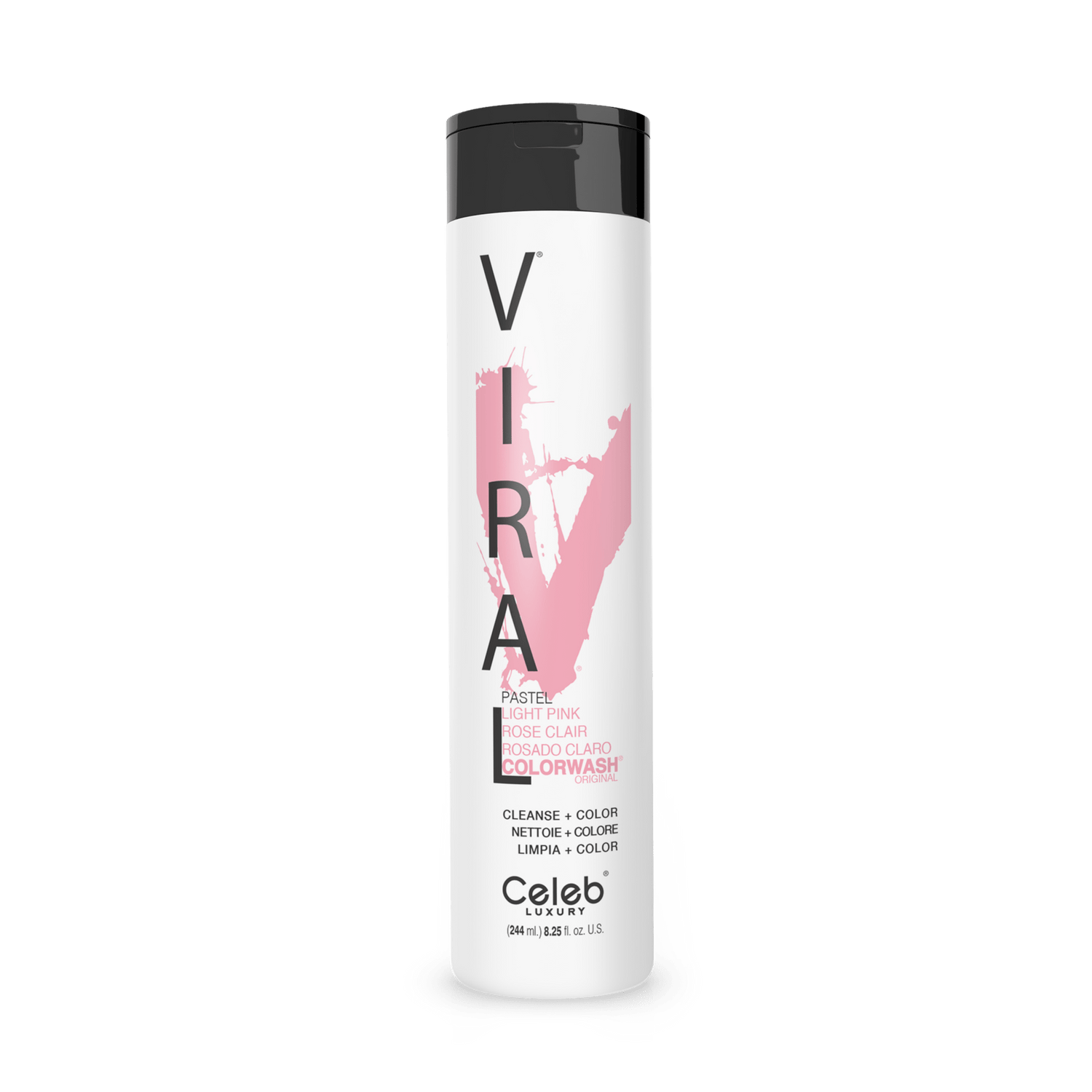 PASTEL LIGHT PINK COLORWASH - Celeb Luxury