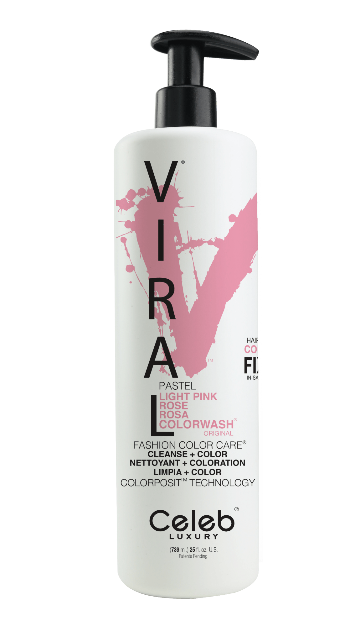 PASTEL LIGHT PINK COLORWASH 25 fl. oz. - Celeb Luxury