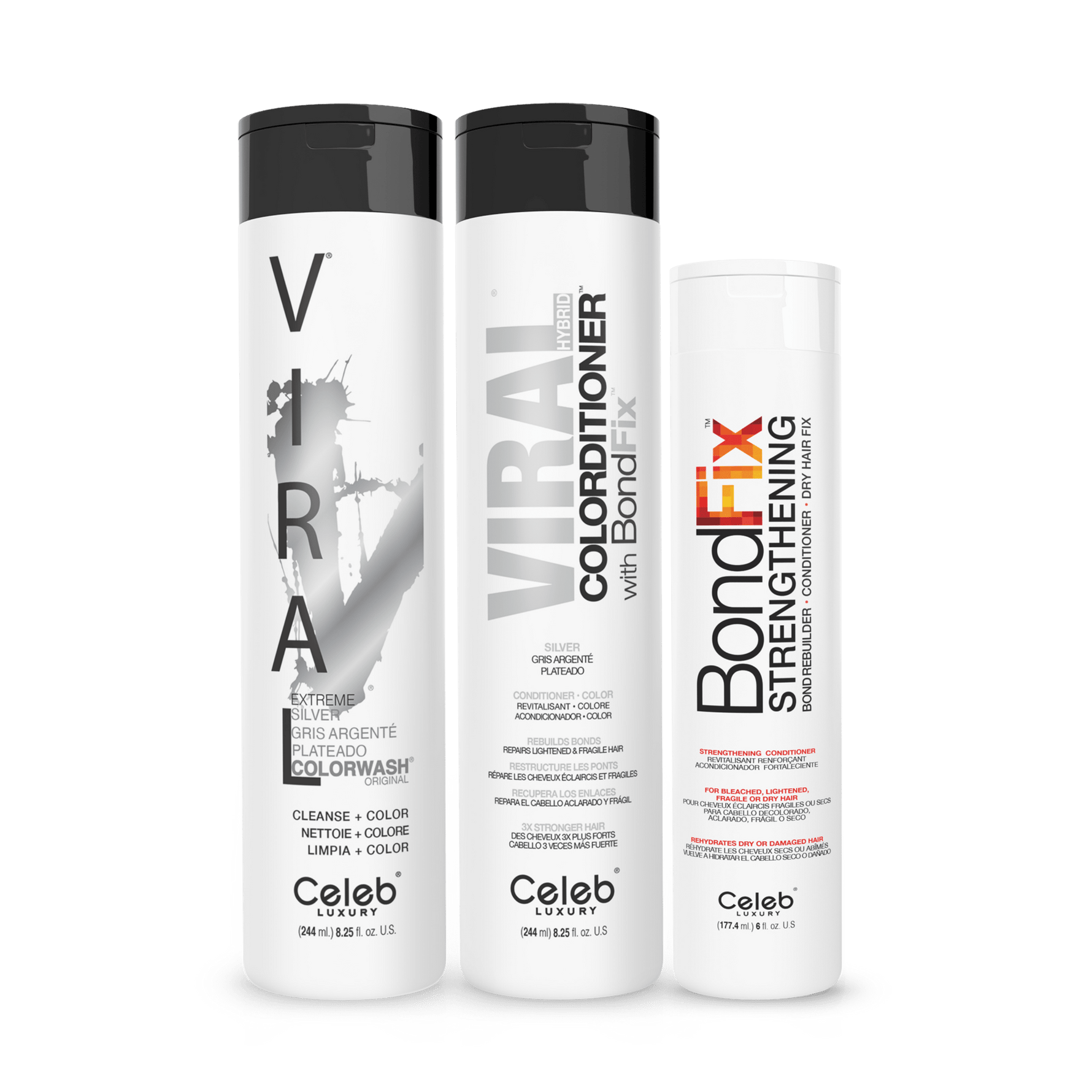 PASTEL SILVER HEALTHY COLOR BUNDLE - Celeb Luxury